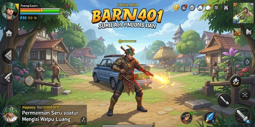 Tampilan gameplay BARU01 yang seru dan menarik.