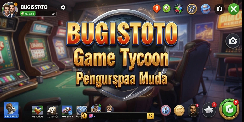 Gameplay seru di BUGISTOTO yang menekankan manajemen bisnis.