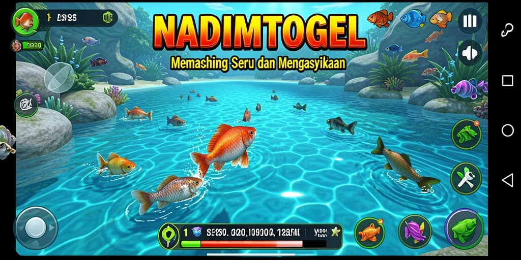 Tangkapan ikan yang sangat memuaskan dalam gameplay NADIMTOGEL.